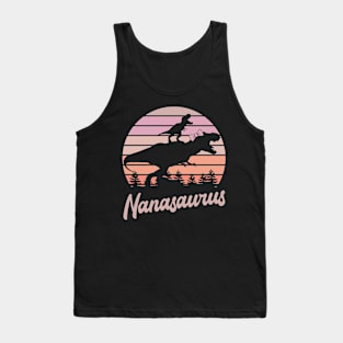 Nanasaurus T-Rex Dinosaur Tank Top